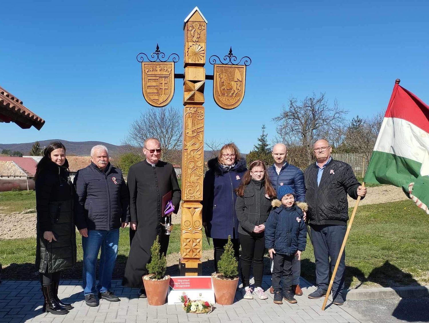 Új emlékhely Kőkesziben